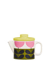 Orla Kiely Ceramic Teapot Sunflower