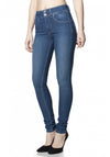 Salsa Secret Skinny Push In Jeans, Blue Denim