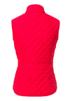 Olsen Quilted Gilet Waistcoat, Red