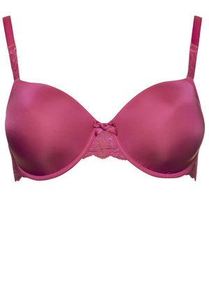 Signature by After Eden Florence Padded Bra, Pink