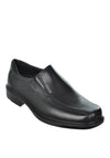 Ecco Mens Helsinki Slip-On Leather Shoe, Black