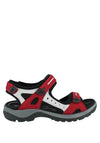 Ecco Yucatan Sport Sandal, Red