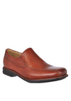 Anatomic & Co Mens Belem Leather Slip-On Shoe, Tan