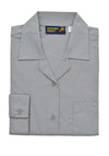 Arthurs Court Girls Long Sleeve School Blouse, Grey