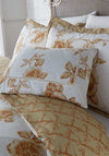 Country Classics Rouen Embellished Percale Duvet Set, Gold