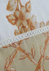 Country Classics Rouen Embellished Percale Duvet Set, Gold