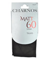 Charnos Opaques Matt 60 Denier Tights, Chocolate Brown