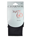 Charnos Opaques Matt 60 Denier Tights, Forest Green