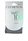 Charnos Opaques Matt 100 Denier Tights, Light Grey