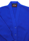 Deer Park School Long Sleeve Cardigan, Blue
