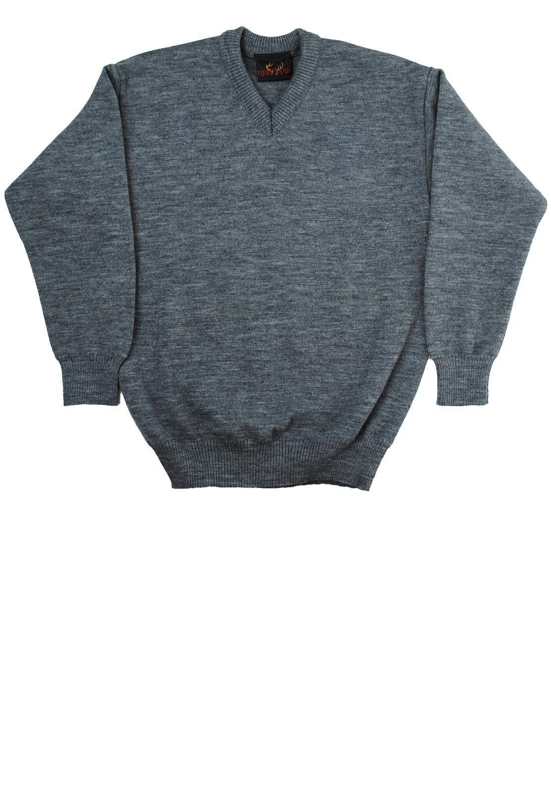 Deer Park School Jumper, Grey