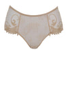 Empreinte Thalia Embroidered Lace Shorty Brief, Caramel