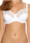 Fantasie Alex Lace Trim Underwired Bra, White