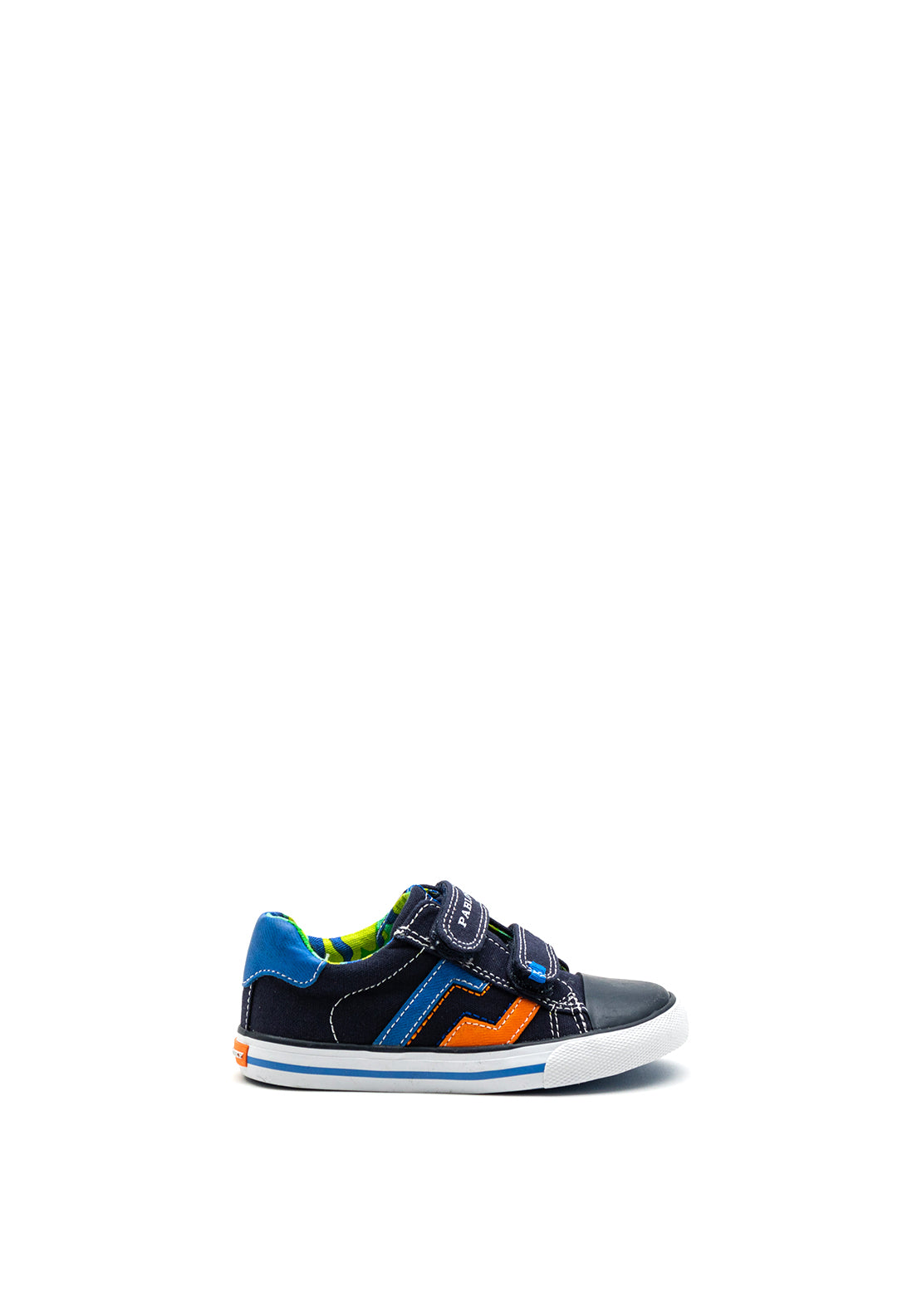 Pablosky Boys Side Detail Canvas Shoe, Navy