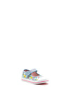 Pablosky Girls Clouds and Hot Air Balloon Canvas Shoe, Sky Blue