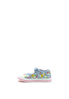 Pablosky Girls Clouds and Hot Air Balloon Canvas Shoe, Sky Blue