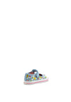 Pablosky Girls Clouds and Hot Air Balloon Canvas Shoe, Sky Blue