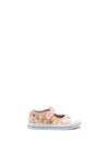 Pablosky Girls Clouds and Hot Air Balloon Canvas Shoe, Pink