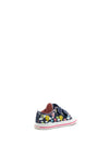 Pablosky Girls Hot Air Balloon Canvas Shoe, Navy Multi