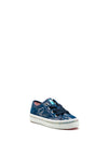 Pablosky Girls Lace & Diamante Shoe, Navy