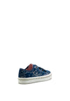 Pablosky Girls Lace & Diamante Shoe, Navy