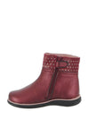 Pablosky Girls Gem Bow Boots, Wine
