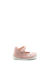 Pablosky Baby Girls Leather Velcro Strap Shoes, Pink