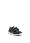 Pablosky Girls Sport Swoosh Logo Trainer, Navy and Pink