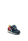 Pablosky Boys Sport Swoosh Logo Trainer, Navy Multi