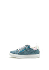 Pablosky Girls Love Logo Trainer, Denim Blue