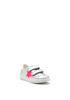 Pablosky Girls Star Sequined Trainer, Silver