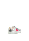 Pablosky Girls Star Sequined Trainer, Silver