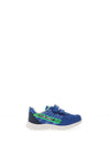Pablosky Boys Stripped Mesh Trainers, Blue