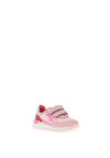Pablosky Girls Glitter Mesh Dual Strap Trainers, Pink