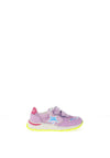 Pablosky Girls Star Dual Strap Trainers, Lilac