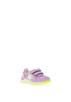Pablosky Girls Star Dual Strap Trainers, Lilac