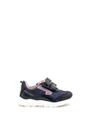 Pablosky Girls Glitter Swoosh Trainer, Navy