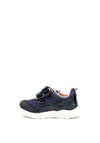 Pablosky Girls Glitter Swoosh Trainer, Navy