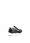 Pablosky Girls Glitter Swoosh Trainer, Navy