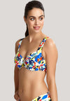 Panache Anya Riva Floral Print Full Cup Bikini, White Multi