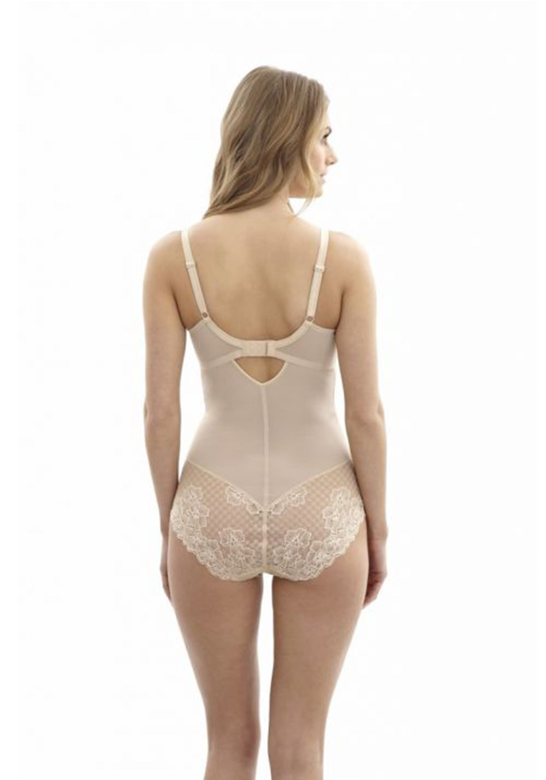 Panache Envy Bra Bodysuit, Nude