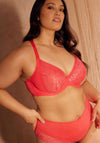 Sculptresse by Panache Roxie High Waist Brief, Hot Coral