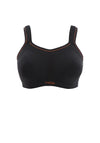 Sculptresse Non-Padded Wired Sports Bra, Black