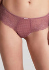 Panache Envy Lace Thong, Rose Mauve