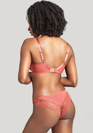 Panache Imogen Balconette Bra, Garnet Rose