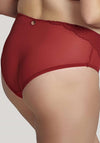 Sculptresse by Panache Arianna Full Brief, Red Multi