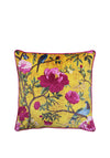 Paoletti Chinoiserie Cushion, Gold Mix