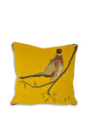 Paoletti Pheasant Cushion, Mustard