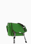 Zen Collection Flap Over Strap Crossbody Bag, Green