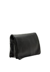 Zen Collection Small Flap Crossbody Bag, Black